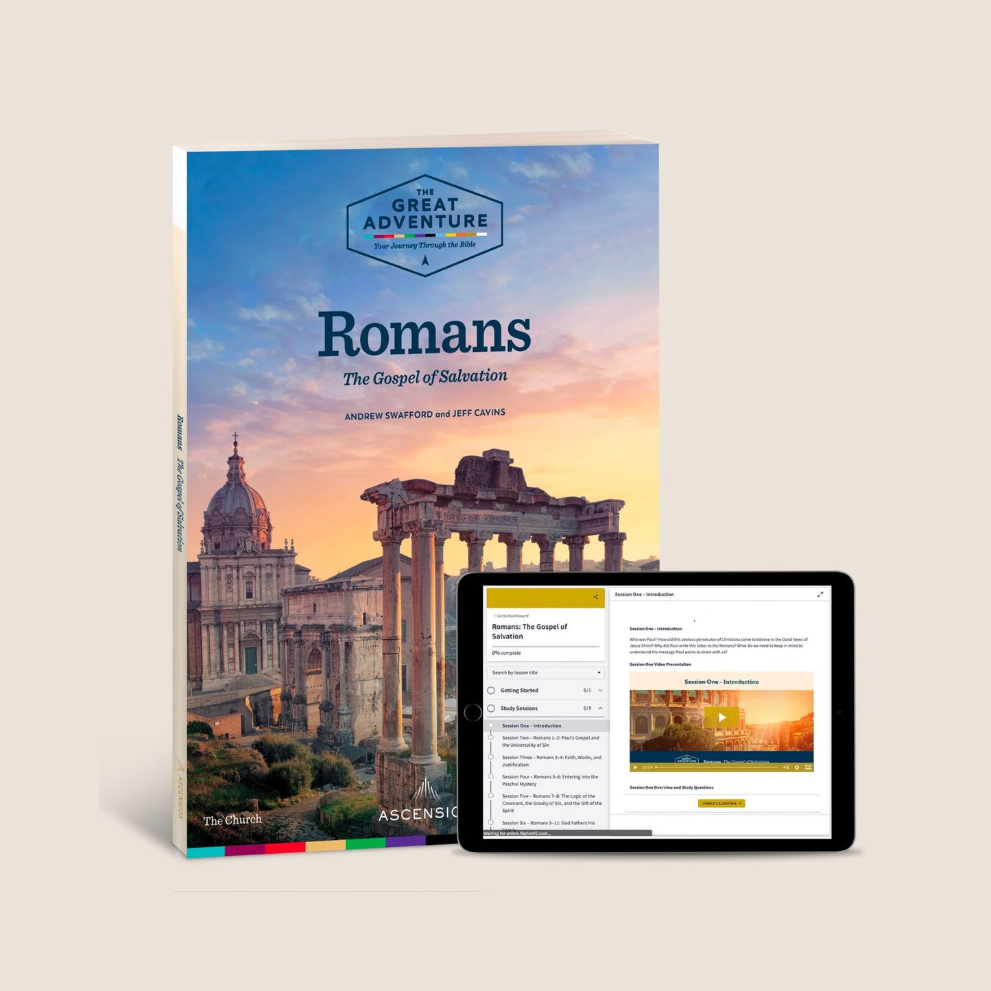 [PRE-ORDER] Romans: The Gospel of Salvation, Workbook with Online Access