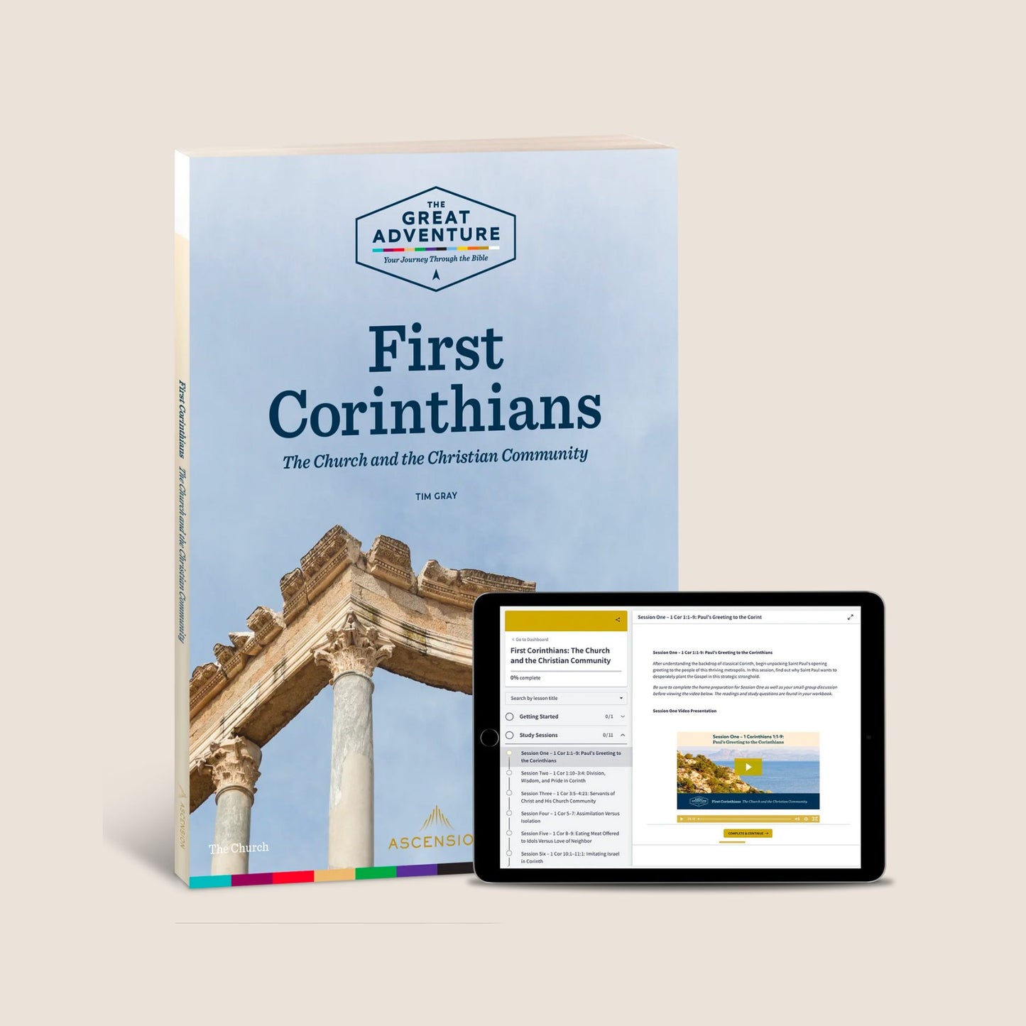 [PRE-ORDER] First Corinthians: The Church and the Christian Community, Workbook with Digital Access