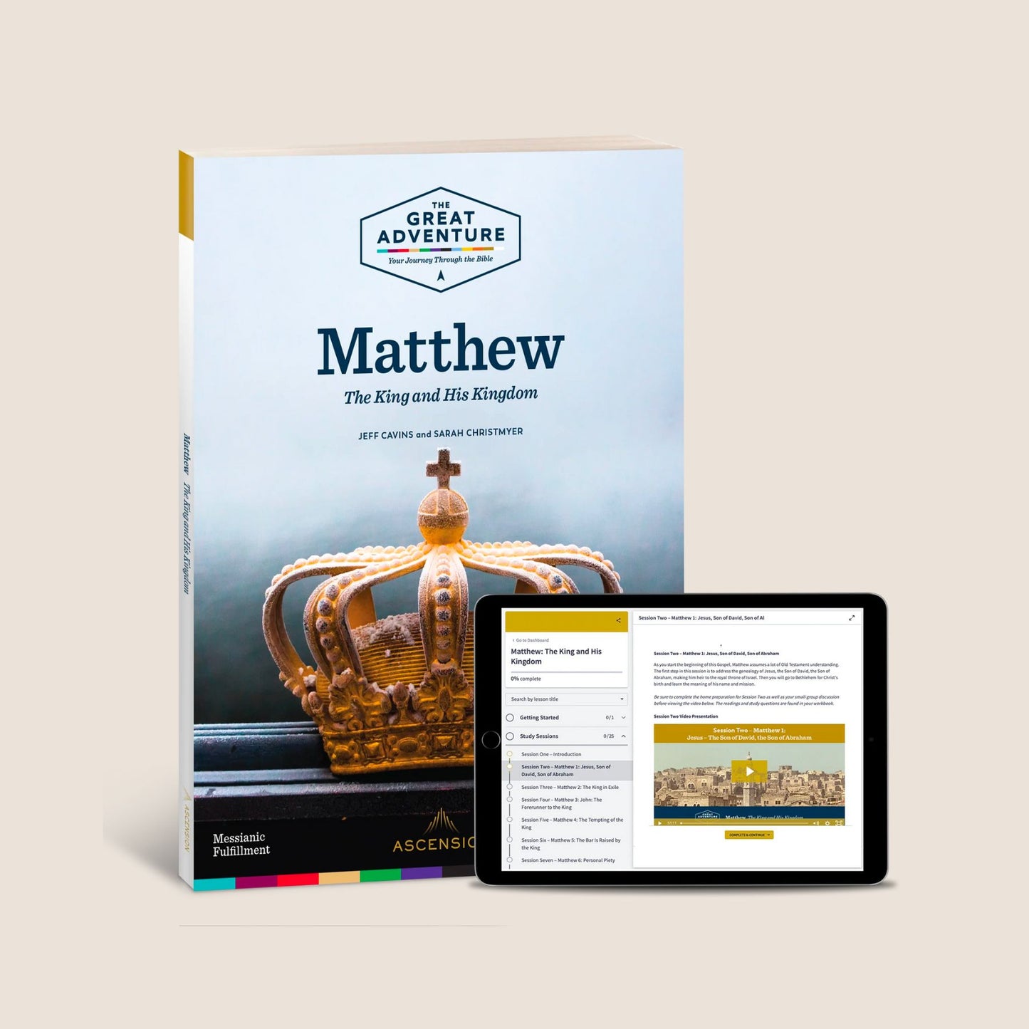 [PRE-ORDER] Matthew: The King and His Kingdom, Workbook with Digital Access