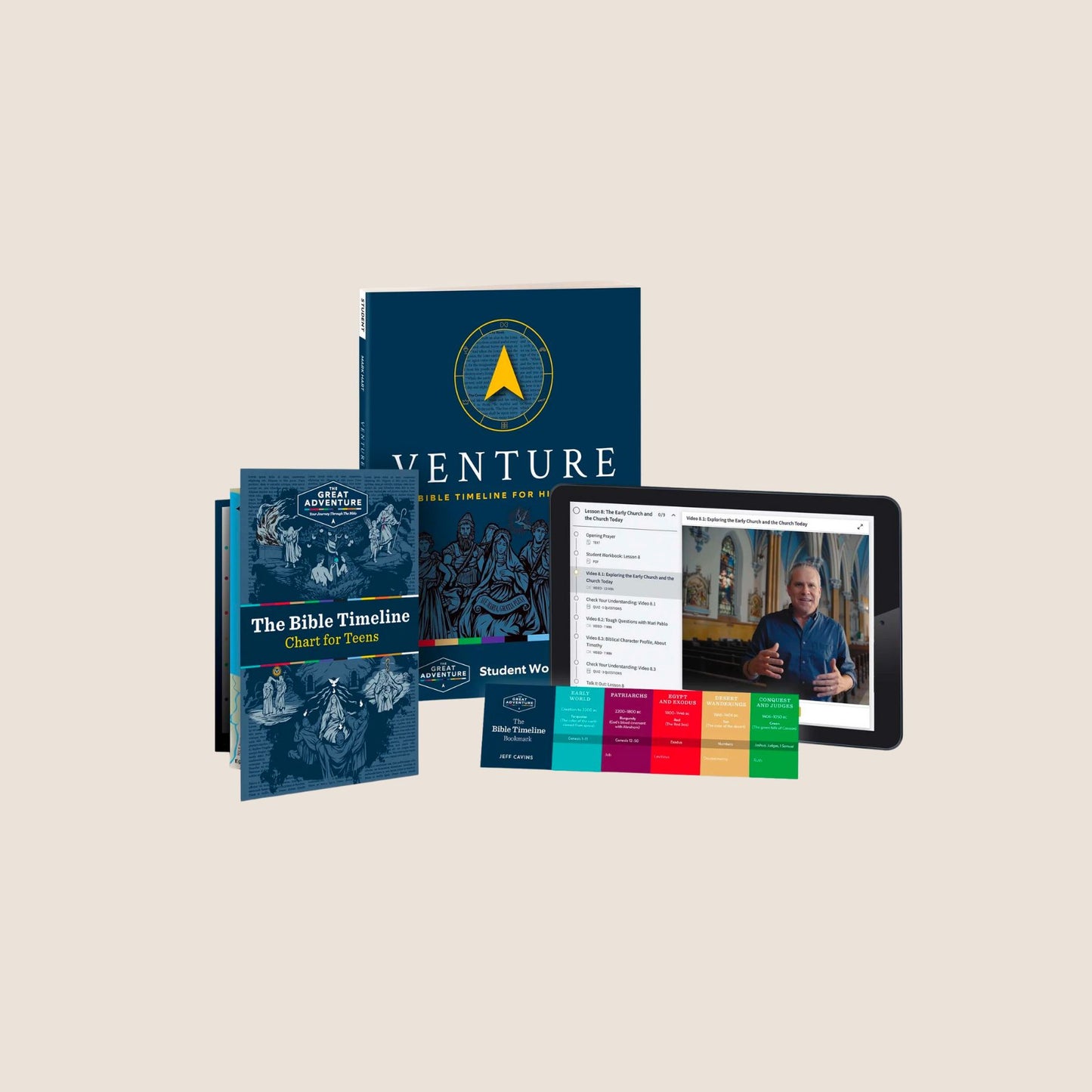 [PRE-ORDER] Venture: The Bible Timeline for High School, Student Pack with Online Access